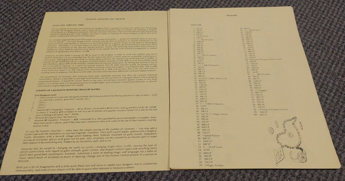 Monster & Treasure Assortment Set #1 Levels 1-3 Dungeons & Dragons TSR 9011 2nd - Picture 2 of 9