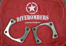 9" Inch Ford Big Ford Old-Style 1/8 Axle spacer Plates, backing plate replacemet