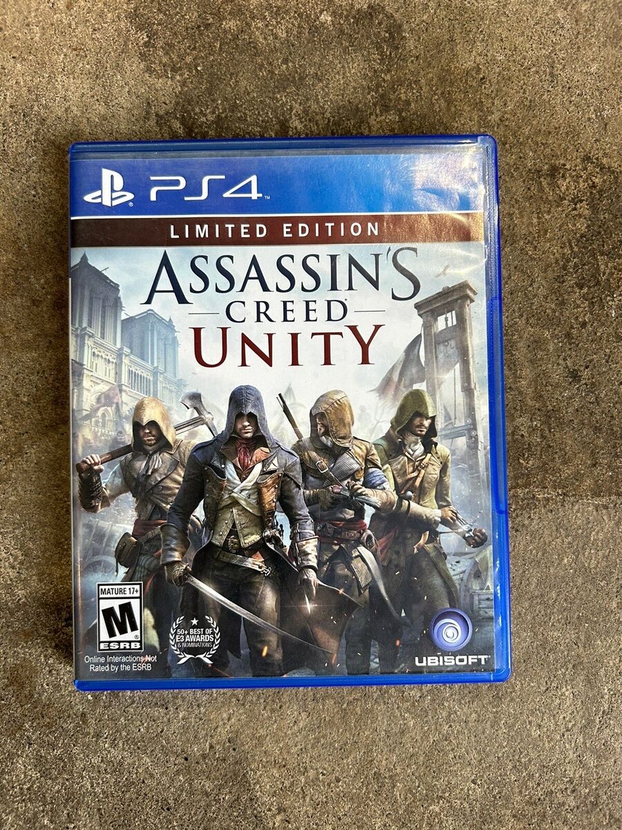  Assassin's Creed Unity Limited Edition - PlayStation 4 :  Ubisoft: Video Games