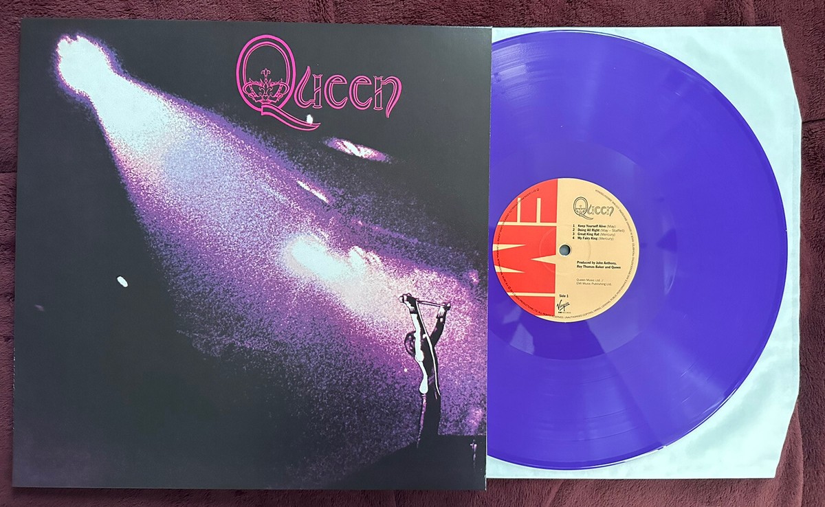 Queen (Self Titled) Studio Collection - PURPLE LP Vinyl Queen (Self Titled) Studio Collection - PURPLE LP Vinyl