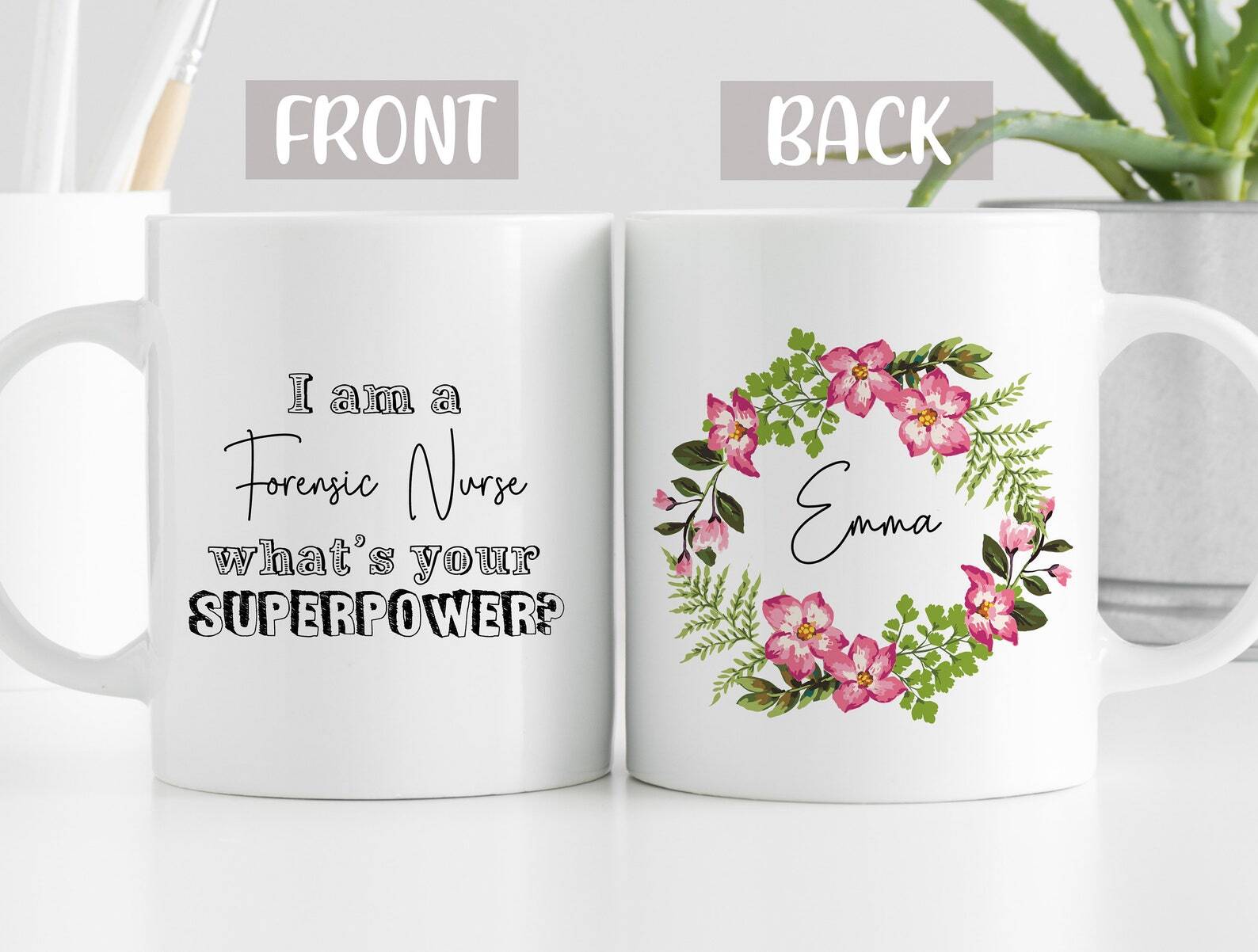 I'm A Forensic Nurse What's Your Superpower Mug Nurse Mug Nurse Gift Cna Gifts