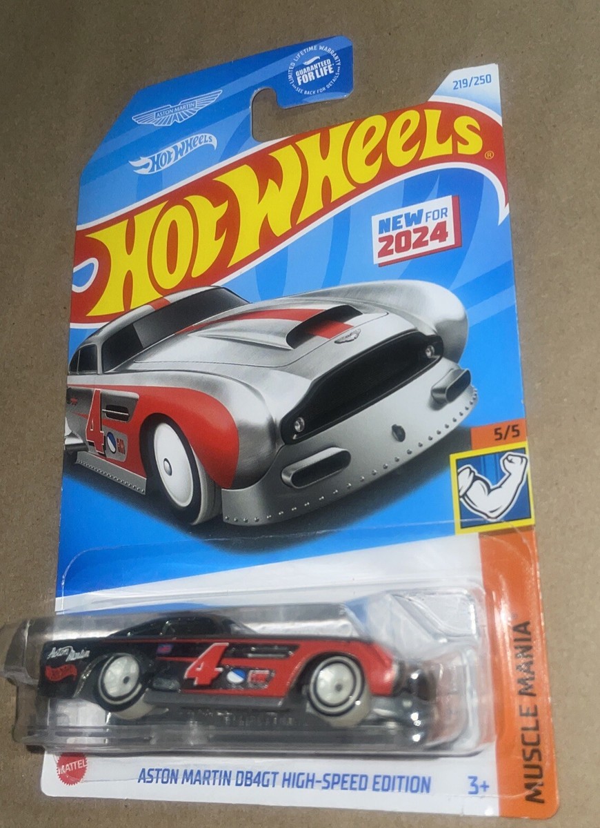 2024 HOT WHEELS ASTON MARTIN DB4GT HIGH-SPEED EDITION MUSCLE MANIA