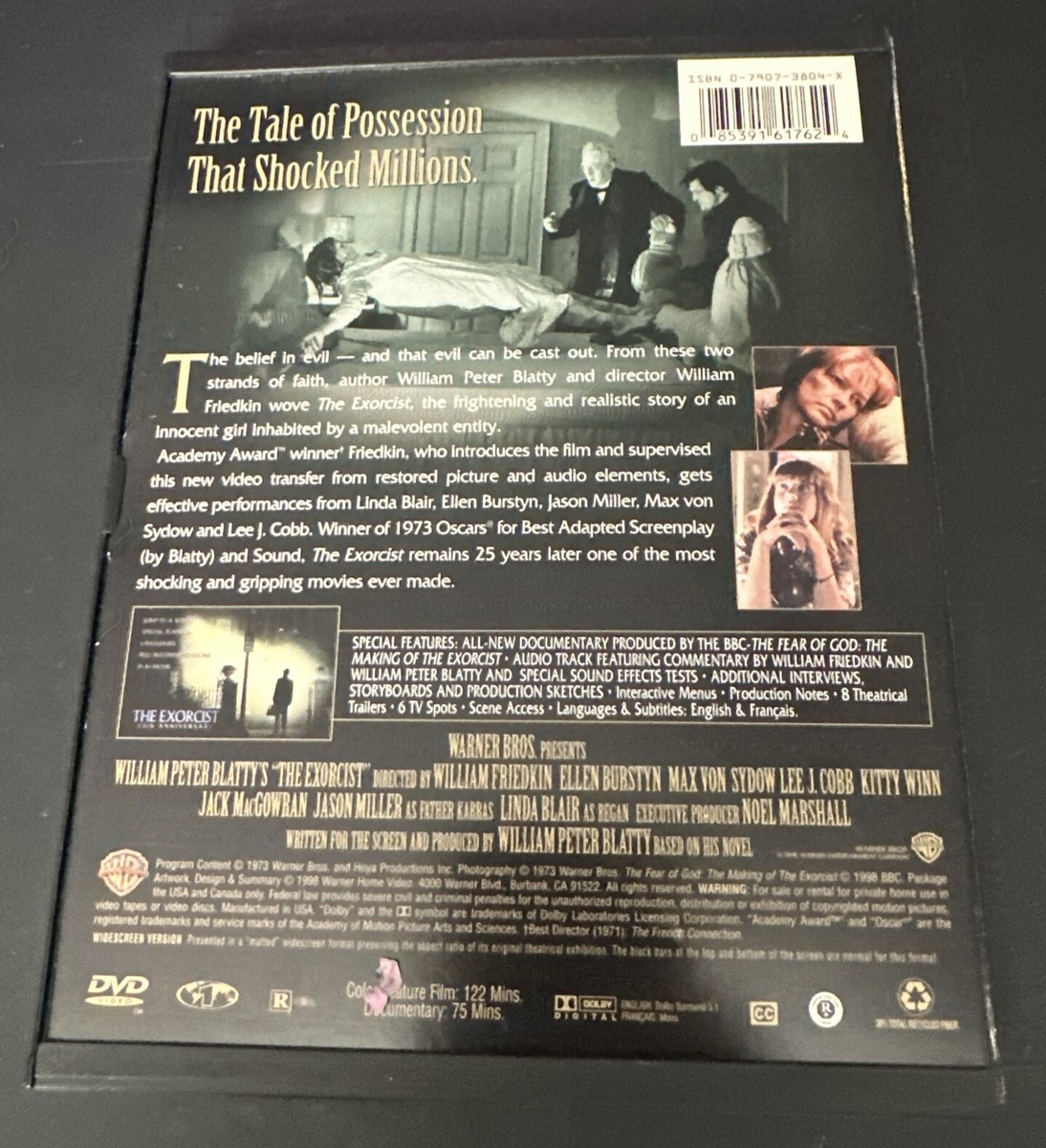The Exorcist (DVD, 1998, 25th Anniversary Special Edition