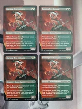 Burning Tree Emissary BORDERLESS 4x *$10 Off Every $35 Sale!* Magic MTG Card