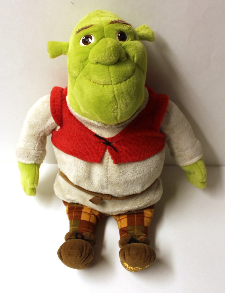 Vintage 2007 Macy's Special Edition SHREK Plush 18 Inch Dreamworks