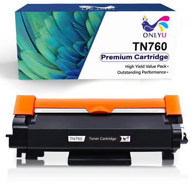 1PK TN760 Toner Cartridge for Brother MFC-L2710DW MFC-L2750DW TN-730 760 Toner