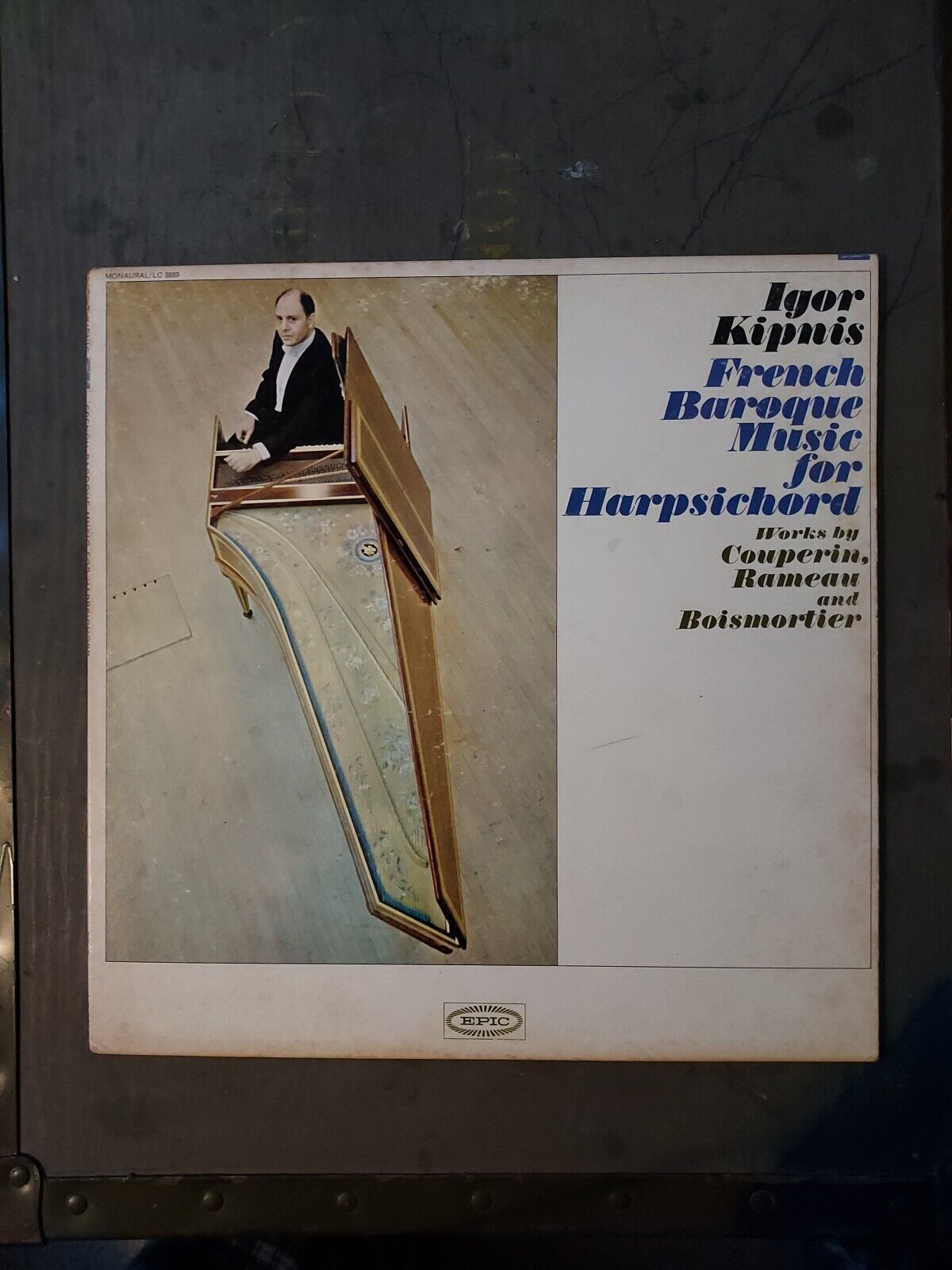 Igor Kipnis, French Baroque Music for Harpsichord vinyl LP
