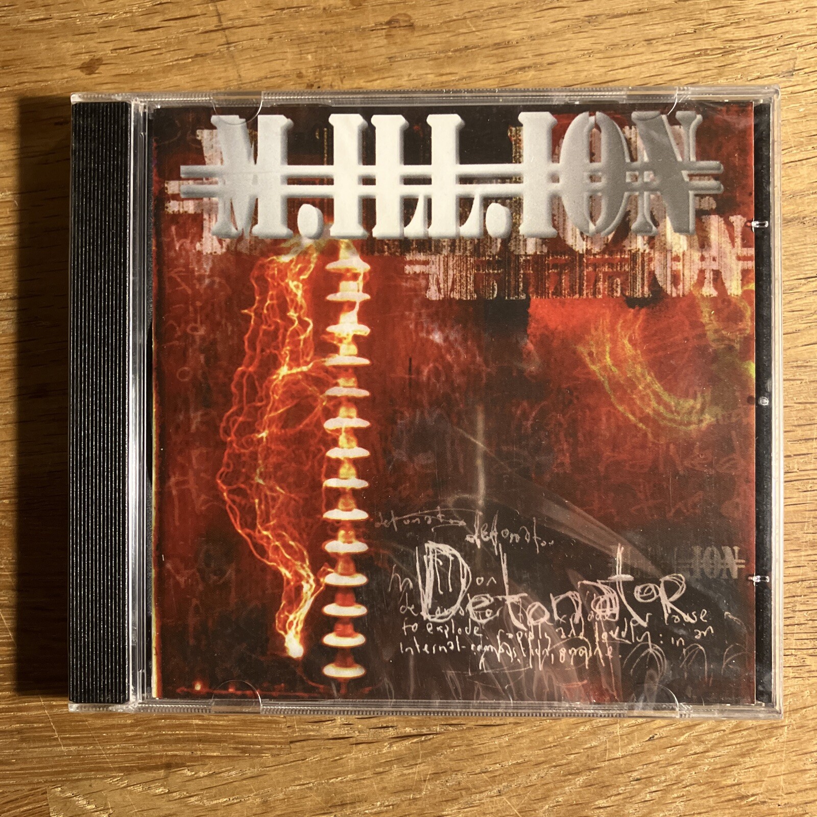 MILLION M.ILL.ION Detonator CD 12 tracks FACTORY SEALED NEW 2001 
