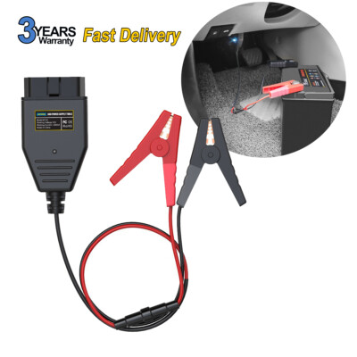 OBD2 OBDII ECU Emergency Power Supply Cable Car Memory Saver Replacement Tool