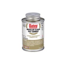 Oatey 31012 Regular Clear PVC Cement Qty 1