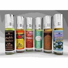 Al-Rehab 6ml Oil Balkis, Bakhour, Sabaya, Lovely, Sultan Al Oud and Jasmin 6 PCS
