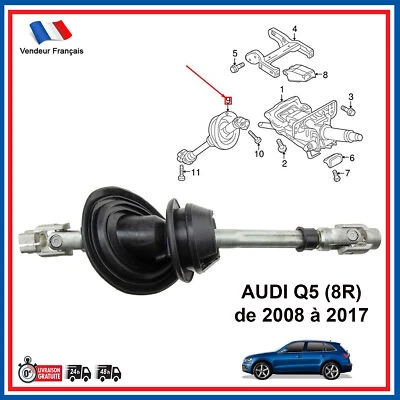 Arbre de Direction Intermédiaire pour AUDI Q5 de 2008 à 2017 - 8R1419753C - Imagen 1 de 4