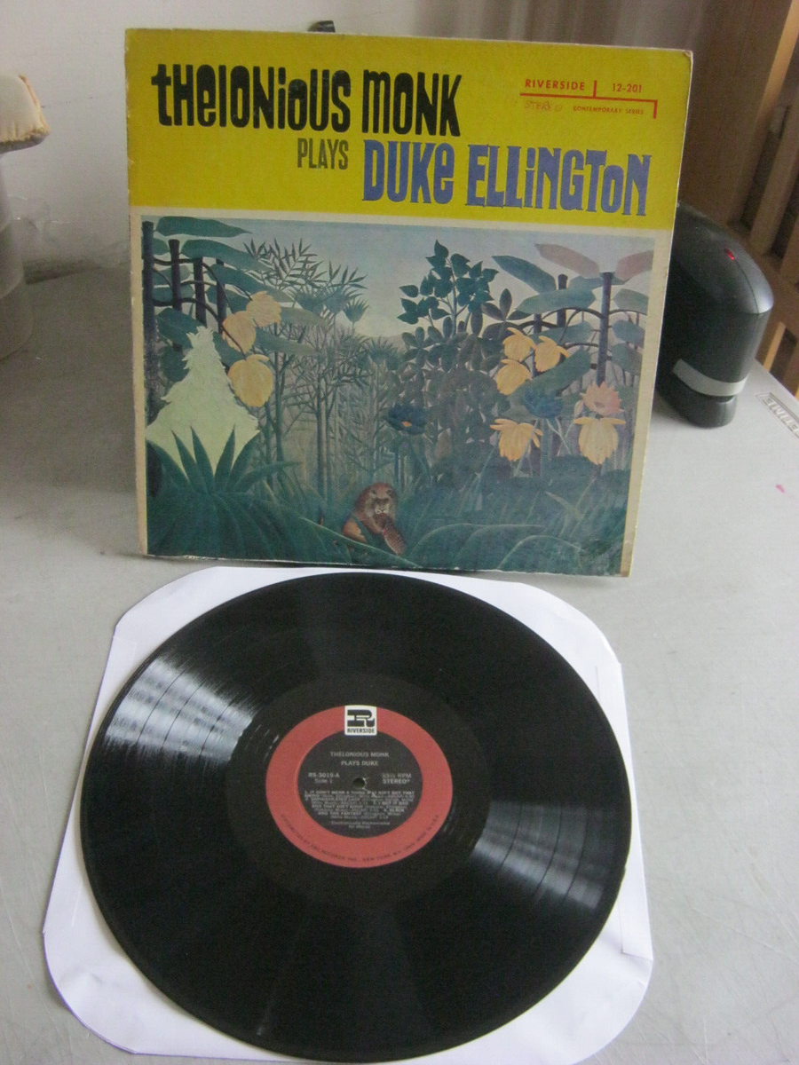 洋楽 THELONIOUS MONK RLP 12 - 201 THELONIOUS MONK plays DUKE ELLINGTON [LP] Riverside 12-201 | eBay
