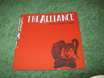 The Alliance - In Love In Honor In Death (cd) | eBay