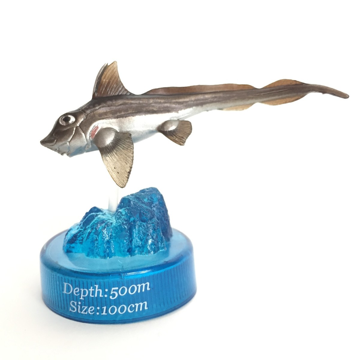 Kaiyodo The Deep Sea Odyssey 2 Bottle Cap Mini Figure Fish Silver