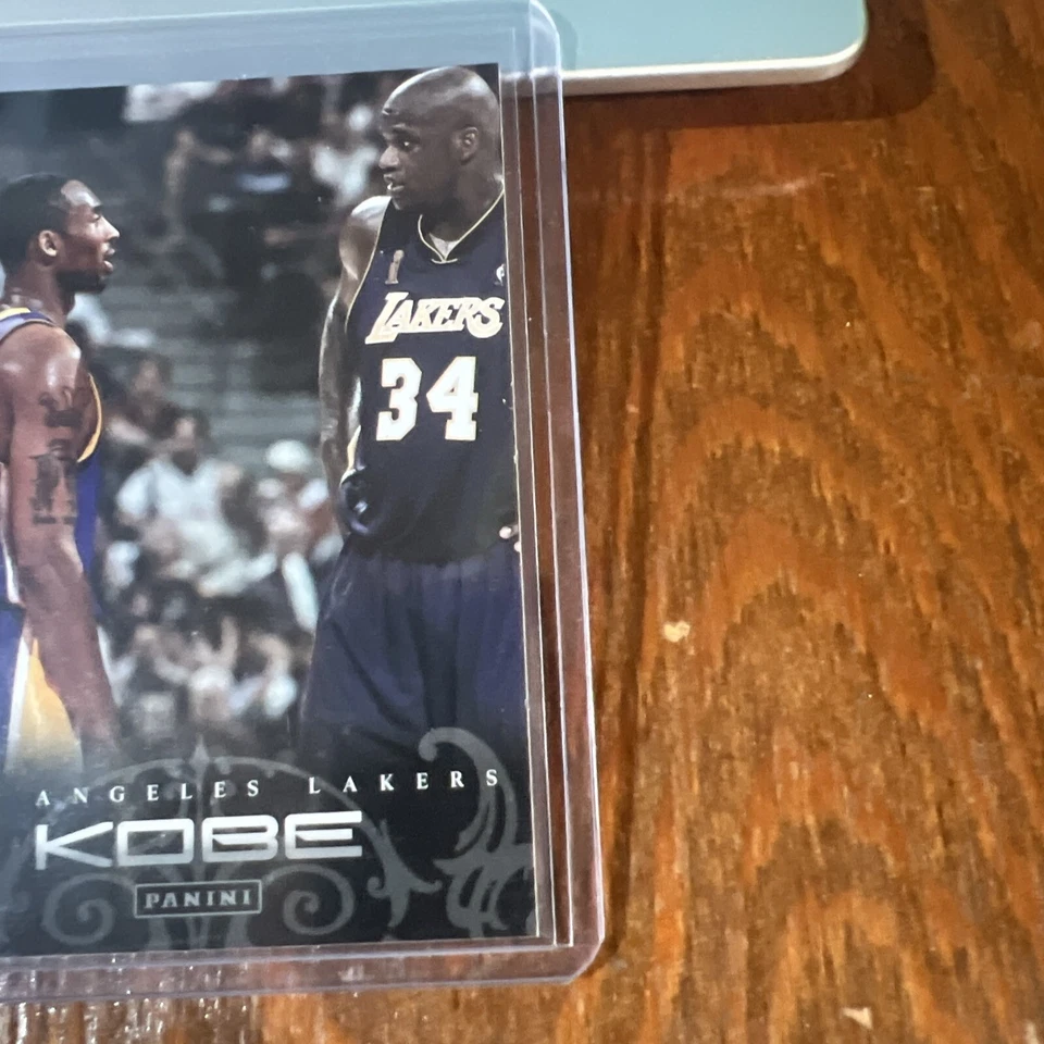 Kobe Bryant Shaquille O'Neal 2012-13 Panini Kobe Anthology #93 HOF NM-MT - Image 2 of 4