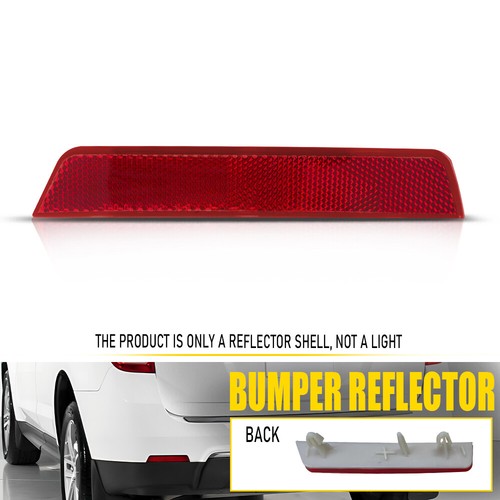 1/2x Bumper Reflector For 2010-17 Chevrolet Equinox Rear Passenger Driver Side - Picture 13 of 43