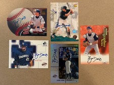 Ben Davis Padres Lot Of 5 Autograph Cards, Skybox, UD, SP, Pacific, Sig Rookies