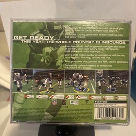 SEGA Sports  NFL 2K1  (Sega Dreamcast) - Complete w/ Manuel