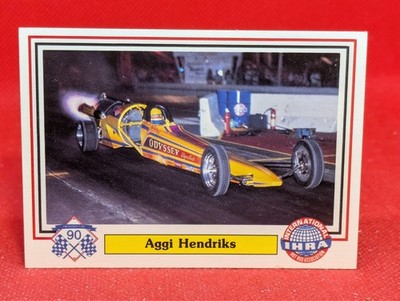 1990 Checkered Flag IHRA Racing Cards -- COMPLETE YOUR SET -- YOU PICK