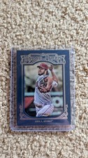 2013 Topps Gypsy Queen Blue Framed #/499 Dan Haren #249 