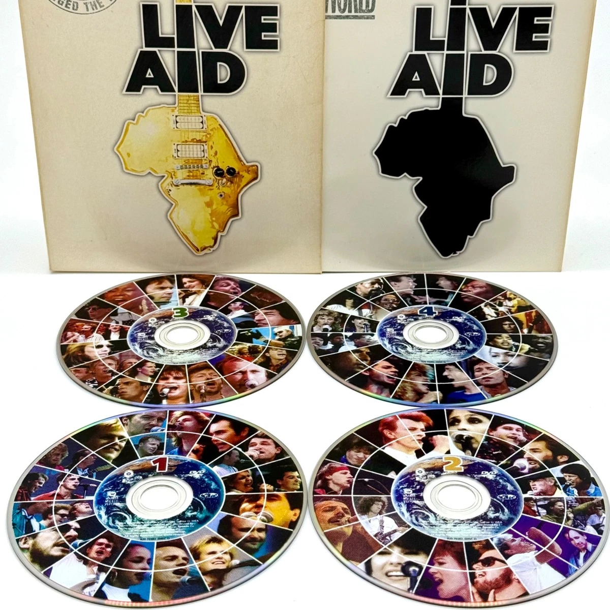 Live Aid Box Set DVDs | eBay