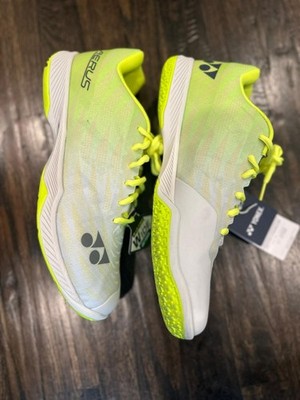 Yonex Power Cushion Aerus Z Wide, Men's 11, Gray/Yellow-Worn Once