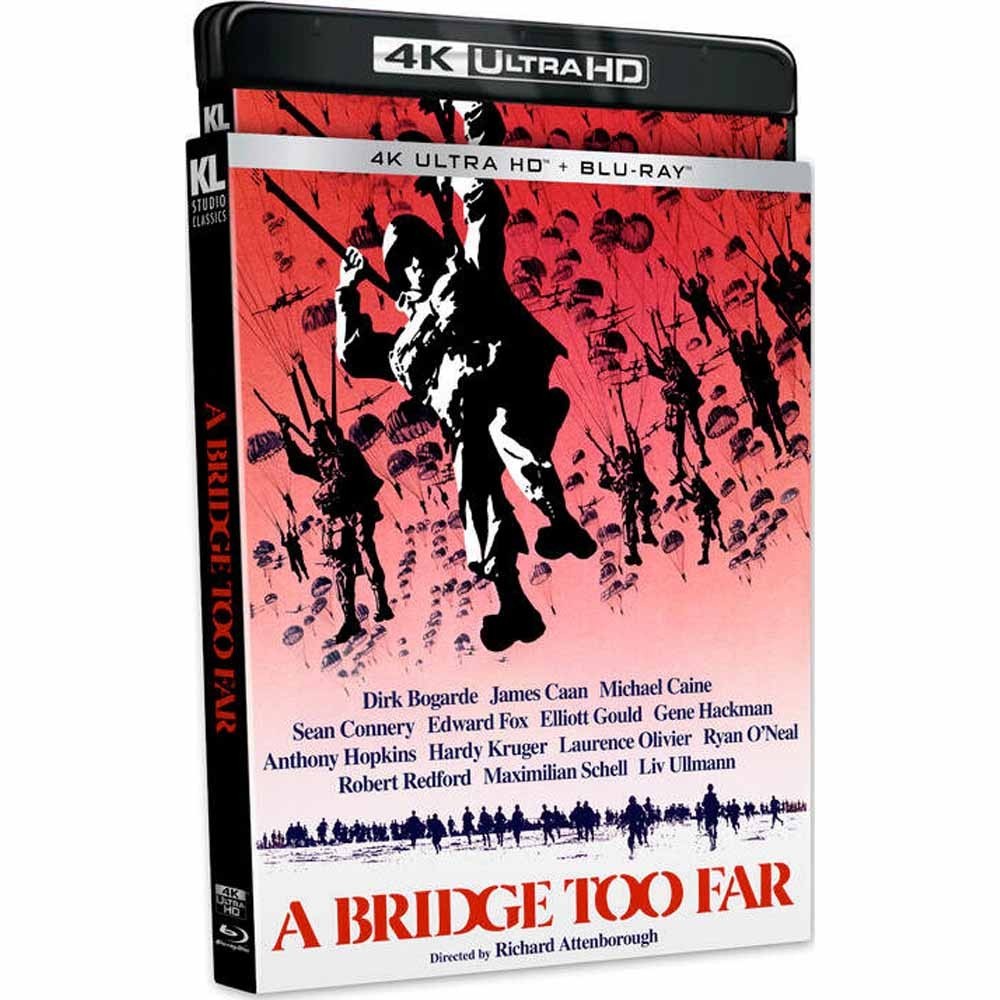 A Bridge Too Far - 4K UHD + Blu-ray w/Slipcover - Kino Lorber - NEW