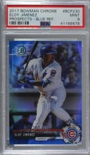 2017 Bowman Chrome Prospects Blue Refractor /150 Eloy Jimenez PSA 9 MINT 2l4