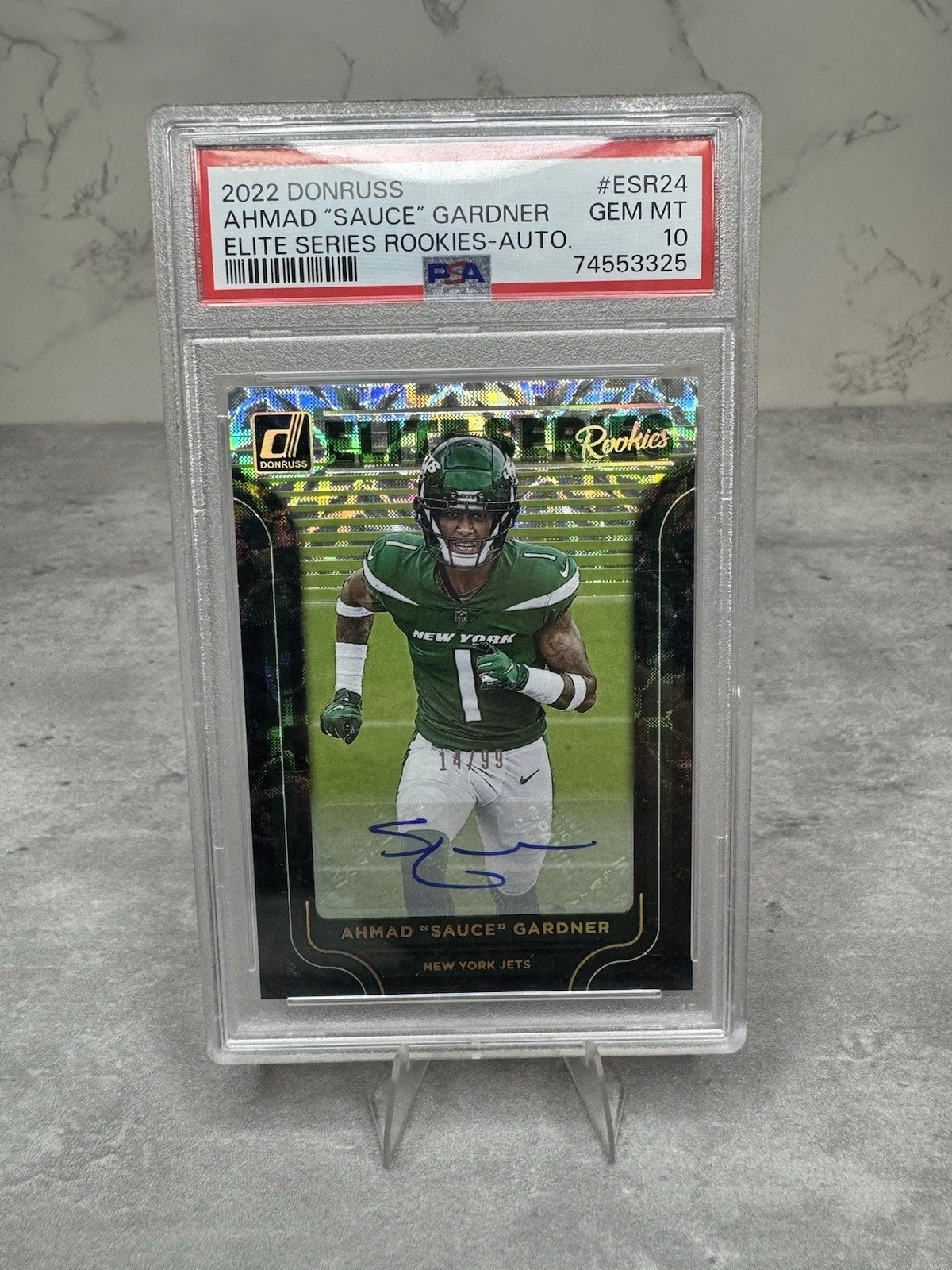 Sauce Gardner Panini Donruss Elite Series Rookies #ESR24 Autograph