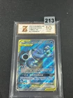 Pokemon Chinese Sun&Moon CSM2aC-156 SR Blastoise & Piplup-GX  Grade 10