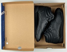 Reebok Classic Womens Freestyle Hi Triple Black J92633 Size 7 NIB NOS