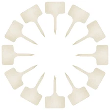 80 Pcs Wood Plant Stakes Garden Labels Outdoor Plant Identification Plates