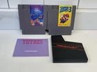 Vintage NES Games Tetris & Super Mario Bros 3