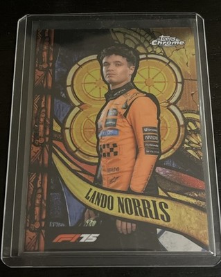 Topps Chrome Formula 1 2025 Lando Norris The Grail Card No.4 Of 9 MINT Condition