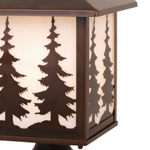 Vaxcel Lighting OP33485 Bronze Yosemite 1-Light Outdoor Post Light - Picture 2 of 3