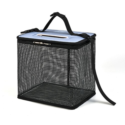 Collapsible Floating Fishing Basket Crayfish Catcher Fishing Bait Storage Cage