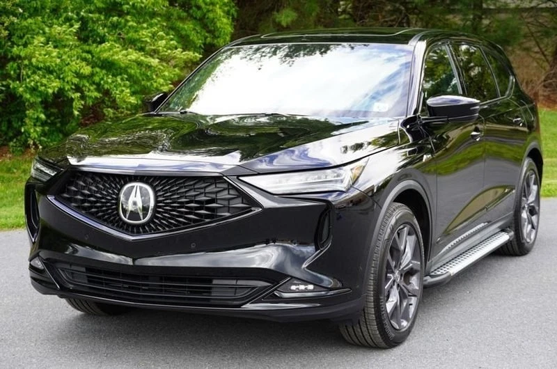 For Acura MDX 2022-2024 Romik 62120418 5.5" RAL Series Silver Running Boards Foto 4 de 4