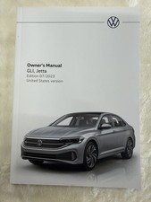 2024 VW GLI, JETTA US VERSION OWNERS MANUAL & CASE