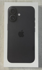 Apple iPhone 16 Black 256B AT&T A3081 * FACTORY SEALED BOX * ESIM Only