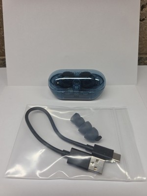 Sony Truly Wireless Noise-Canceling Earbuds Glass Blue WF-C710N/L