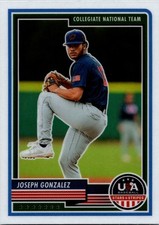 2023 Panini Stars & Stripes USA Baseball #68 Joseph Gonzalez