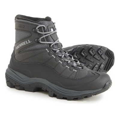 Merrell Men's Thermo Chill Mid Shell WP Black Hiking Boots - Size 11.5 M