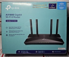 TP-LINK Archer AX1800 4 Port Wireless Router NEW SEALED