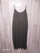 Old Navy Sleeveless Elastic Waist Scoop Neck Dress Womens Size XXL Green Stretch