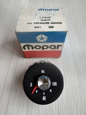 Nos Oem Mopar Oil Gauge 1972 1977 Dodge Truck D Series 3635197