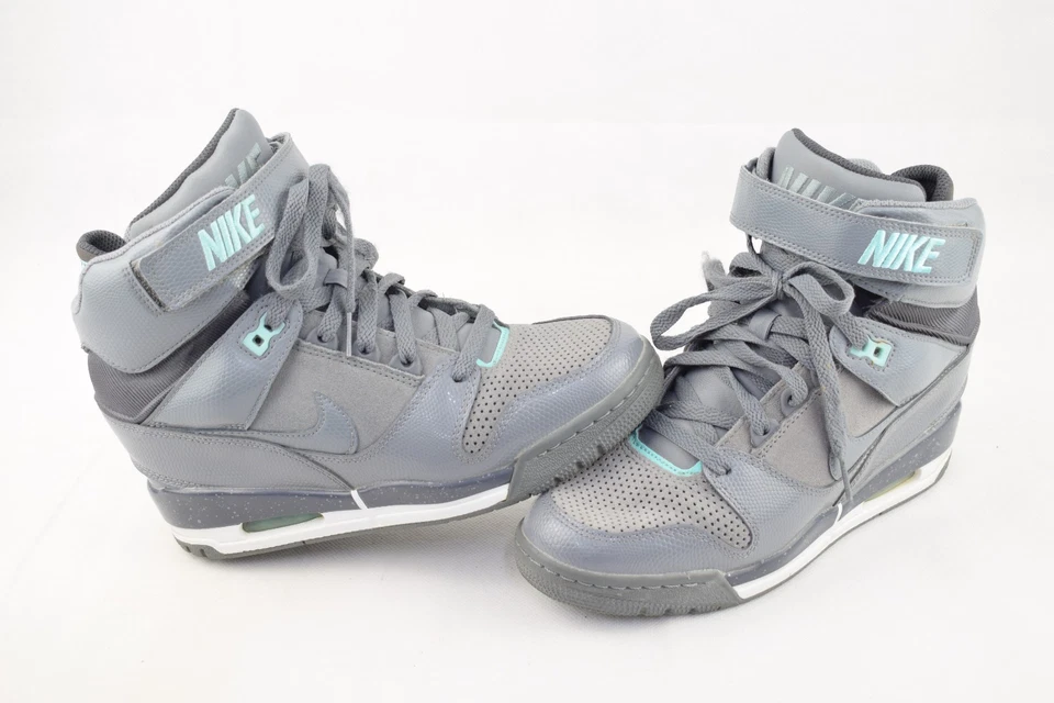 Nike Air Revolution Sky Hi Wedge Gray 2014 EZ 39 US 8 grau weiß 599410-011 Damen - Bild 2 von 4