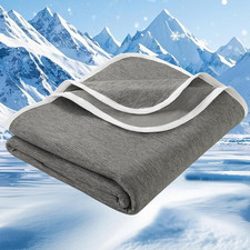 Cooling Blanket Queen Size 90"X90", Double-Sided Cooling for Hot Sleepers Q-Max
