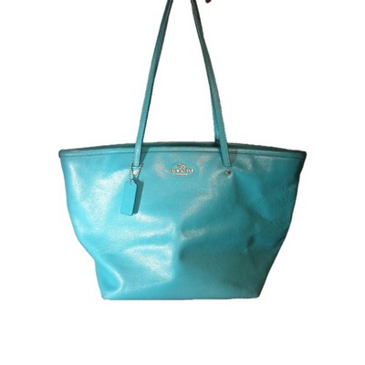 Coach Women's tiffany/turquoise Large Tote Bag | eBay