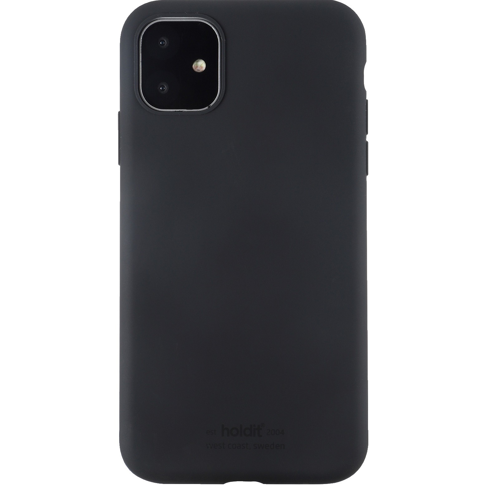 СИЛИКОНОВЫЙ ЧЕХОЛ HOLDIT 14305, Задняя крышка, Apple, iPhone 11, Schwarz